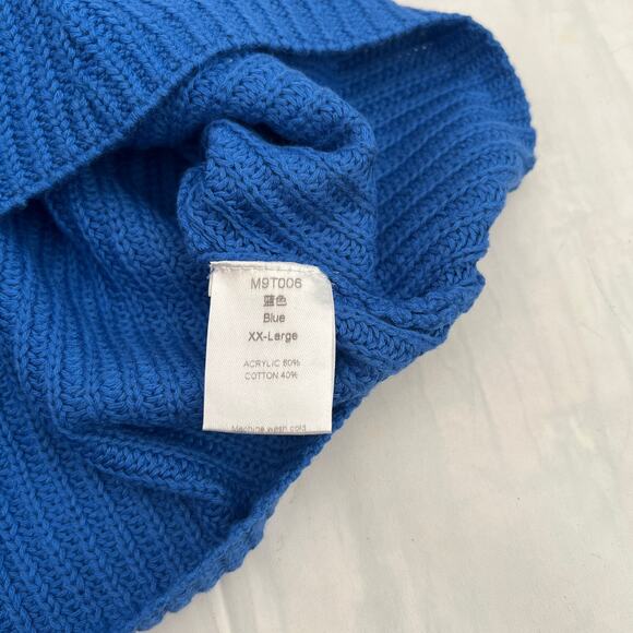 NIUBIA Women's Long Sleeve Crew Neck Cozy Knit Raglan Tunic Sweaters Casual 2XL - Picture 6 of 6